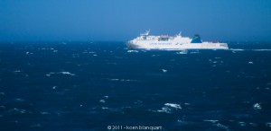 Ferry between Wellington and Picton - New Zealand