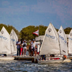 Parents are reuniting with thier children at the end of a day in the Manhattan Sailing School Youth Program (Image: Koen Blanquart)