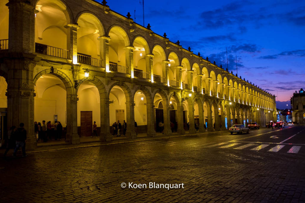 South side of the Plaza de Armas